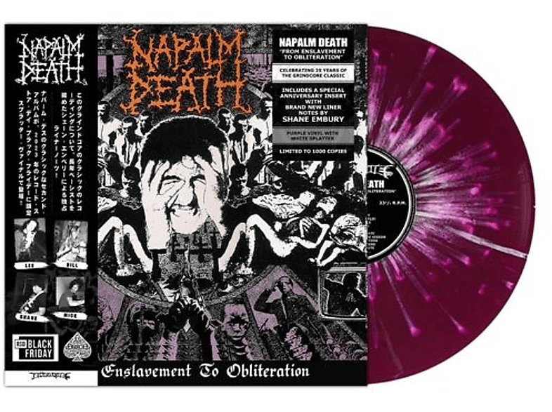 Napalm Death - From Enslavement To Obliteration (RSD2023-UK) (Vinyl) von EARACHE RE