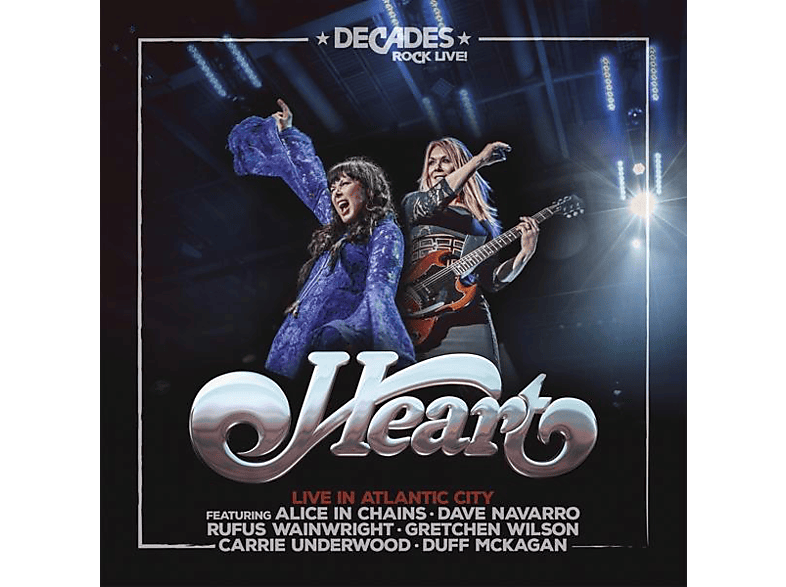 Heart - Live In Atlantic City (Blu-ray + CD) von EARMUSIC