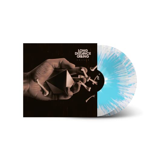 Long Distance Calling - Eraser (Ltd. 2LP Crystal Clear Blue Splatter Gatefold 180g) von EARMUSIC