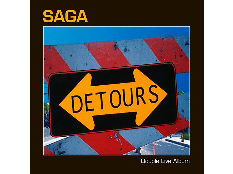 Saga - Detours (Live) (CD) von EARMUSIC