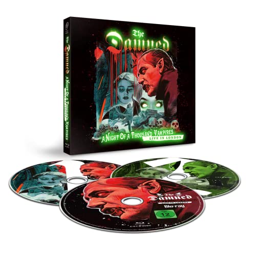 The Damned - A Night Of A Thousand Vampires (Ltd. Digipak) von EARMUSIC