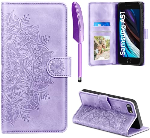 Handyhülle für iPhone SE 2022/2020, Hülle für iPhone 7 / iPhone 8 Lederhülle Flip PU Leder Tasche Case Kartenfach Magnet Ständer Klapphülle Schutzhülle für iPhone SE 2022 5G/ SE 2020/8/7, Hellviolett Handyhülle für iPhone SE 2022/2020, Hülle für iPhone 7 / iPhone 8 Lederhülle Flip PU Leder Tasche Case Kartenfach Magnet Ständer Klapphülle Schutzhülle für iPhone SE 2022 5G/ SE 2020/8/7, Hellviolett von EASDNB