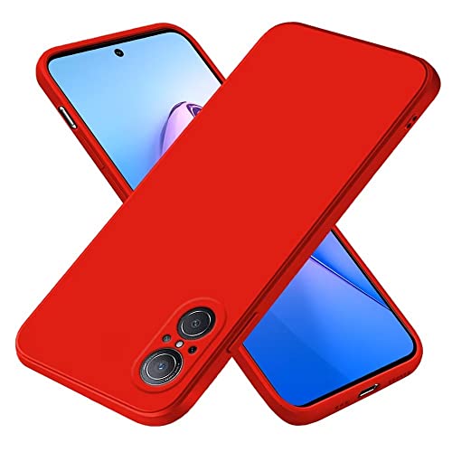 EASSGU Hülle für Huawei Nova 9 SE (6.78" Inches), Weiche TPU Silikon Hülle - Chinarot von EASSGU