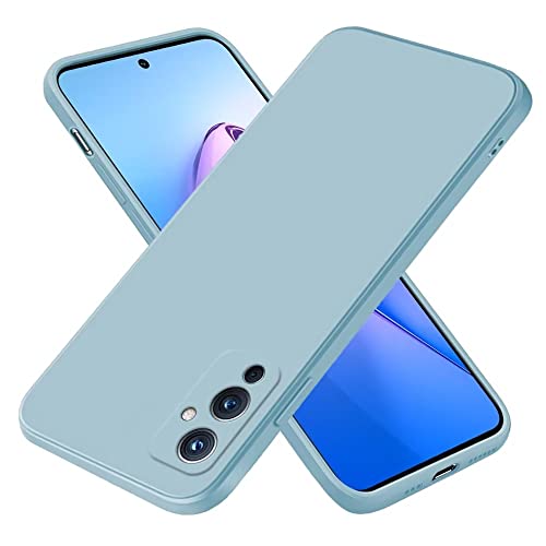 EASSGU Hülle für OnePlus 9 (6.55" Inches), Weiche TPU Silikon Hülle - hellblau von EASSGU