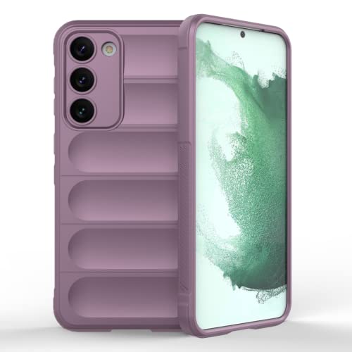 EASSGU Hülle für Samsung Galaxy S23 (6.1" Inches) Weiche TPU Silikon Fall und Kratzschutz Handyhülle - Helles Lila von EASSGU