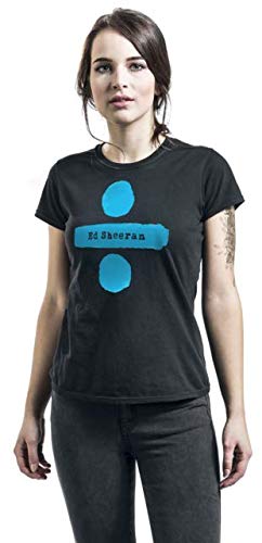 T-Shirt (S) Divide Logo Womens Slim Fit von EAST WEST RECORDS UK