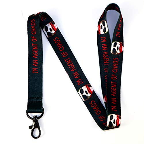 EASTEX The Joker I'm an Agent of Chaos Schlüsselband – Joker Comic Books ID Lanyard für Schlüssel Abzeichen – Ausweishalter Schlüsselanhänger für Batman The Dark Knight Fan – Nerd-Geschenke für Männer EASTEX The Joker I'm an Agent of Chaos Schlüsselband – Joker Comic Books ID Lanyard für Schlüssel Abzeichen – Ausweishalter Schlüsselanhänger für Batman The Dark Knight Fan – Nerd-Geschenke für Männer von EASTEX