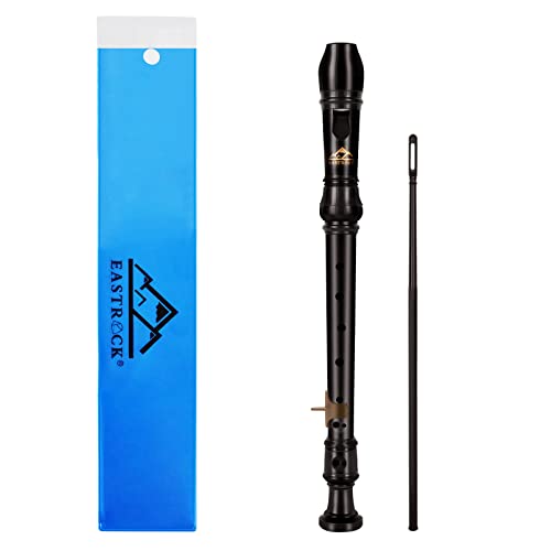 EASTROCK ABS Blockflöte Diskant Sopranblockflöte, C Key Blockflöte deutsches 3-teiliges Blockflöteninstrument für Anfängern ,braun EASTROCK ABS Blockflöte Diskant Sopranblockflöte, C Key Blockflöte deutsches 3-teiliges Blockflöteninstrument für Anfängern ,braun von EASTROCK