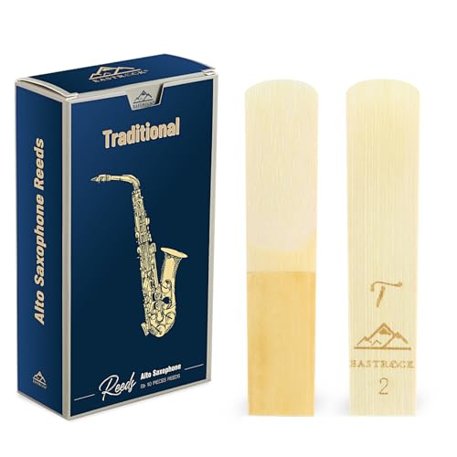 EASTROCK Traditionelle Altsaxophon-Blätter 2,0 professionelle Altsaxophon-Blätter für Saxophon, Anfänger und Saxophonisten, Stärke, 2,0–10 Stück EASTROCK Traditionelle Altsaxophon-Blätter 2,0 professionelle Altsaxophon-Blätter für Saxophon, Anfänger und Saxophonisten, Stärke, 2,0–10 Stück von EASTROCK