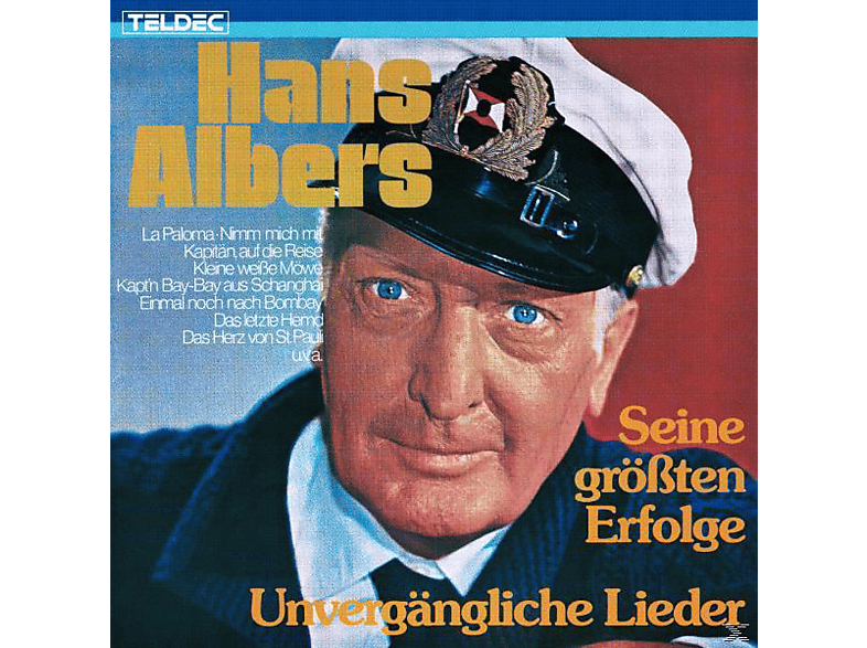 Hans Albers - Unvergängliche Lieder (CD) von EASTWEST