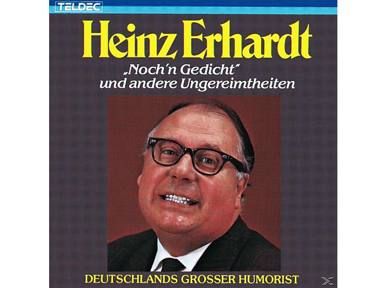 Heinz Erhardt - Noch'n Gedicht Und Andere Ungereimtheiten (CD) von EASTWEST