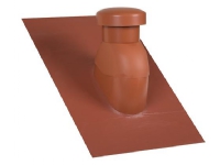 Sabetoflex Belüftungskappe 5-45° Ø160 rot PIB von EASY FLEX ROOFING ApS