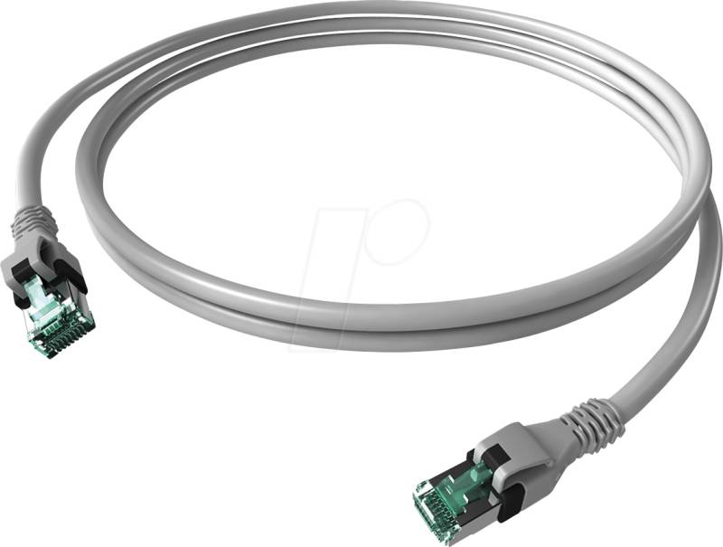 CPP1OAAAAA0015 - Cat.6a Patchkabel, DualBoot, PushPull, S/FTP, grau, 1,5 m von EASYLAN