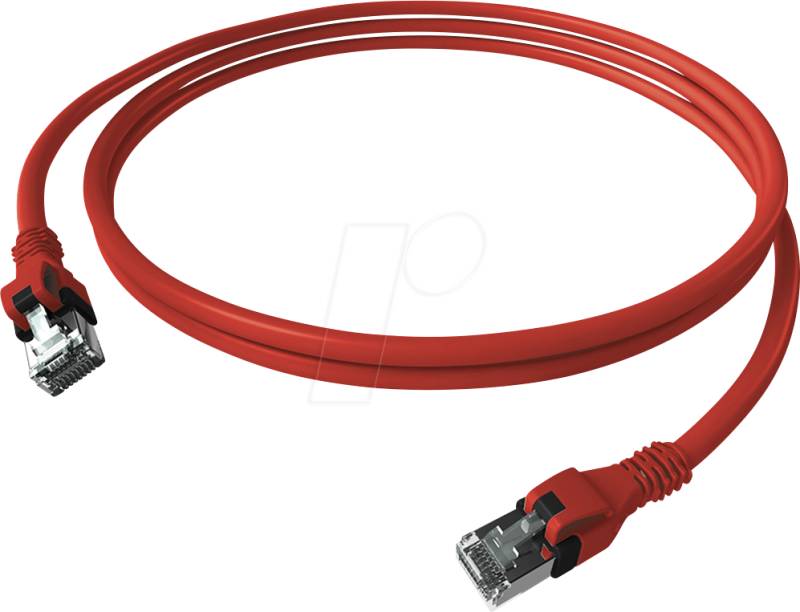 CPP1ORARAR0050 - Cat.6a Patchkabel, DualBoot, PushPull, S/FTP, rot, 5 m von EASYLAN