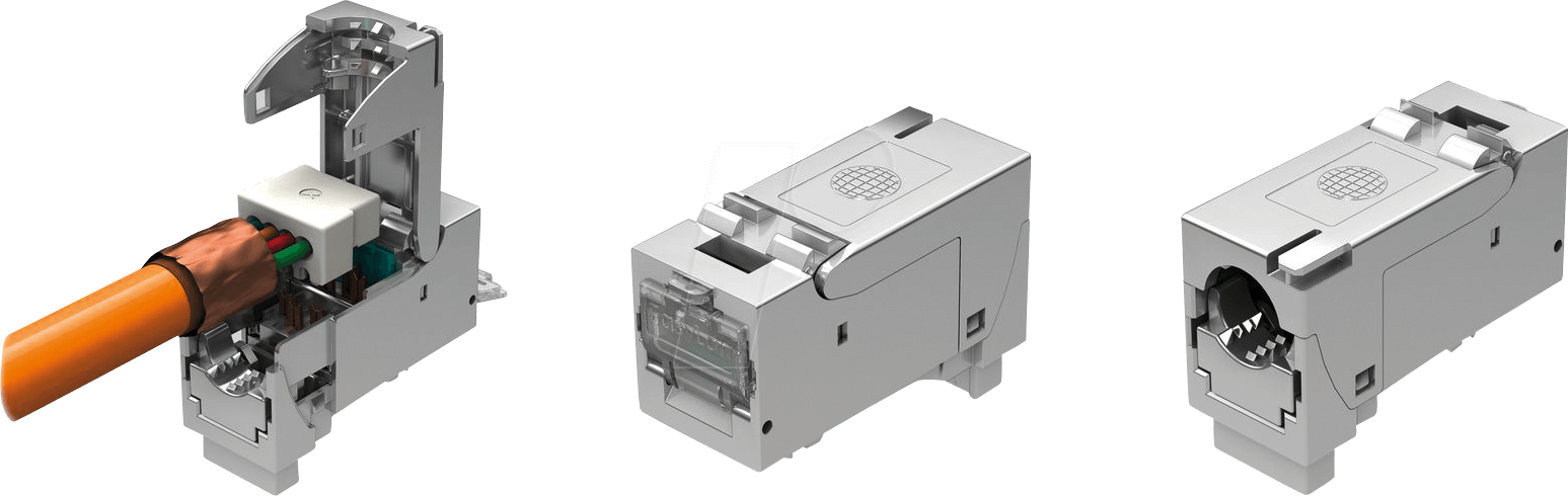 EASY CKFAK001EP - Keystone Modul RJ45 Buchse > LSA Cat.6A von EASYLAN