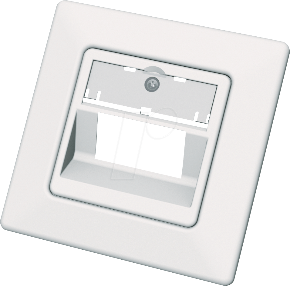 EASY CKVDUSL2R - Leerdose mit Frontplatte für 2x Keystone Module, 5 Stück von EASYLAN