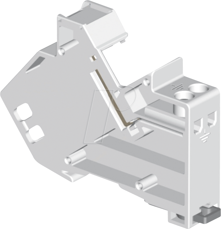 EASY CKVHMOD - Keystone Halterung für Hutschienen mit Staubschutz von EASYLAN