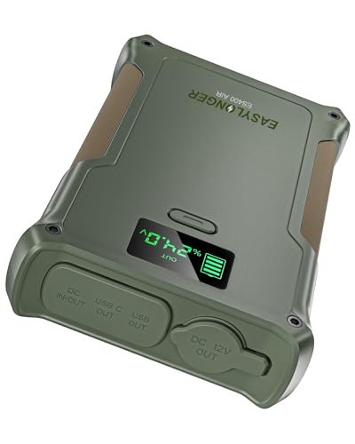 EASYLONGER CPAP Akku 40000mAh/148Wh Powerbank für CPAP Gerät 12V 24V DC Ausgang Akku für CPAP Gerät CPAP Batterie für ResMed S9/AirSense 10/11/ Aircurve 10/ AirMini/Philip Dreamstation/Löwenstein von EASYLONGER