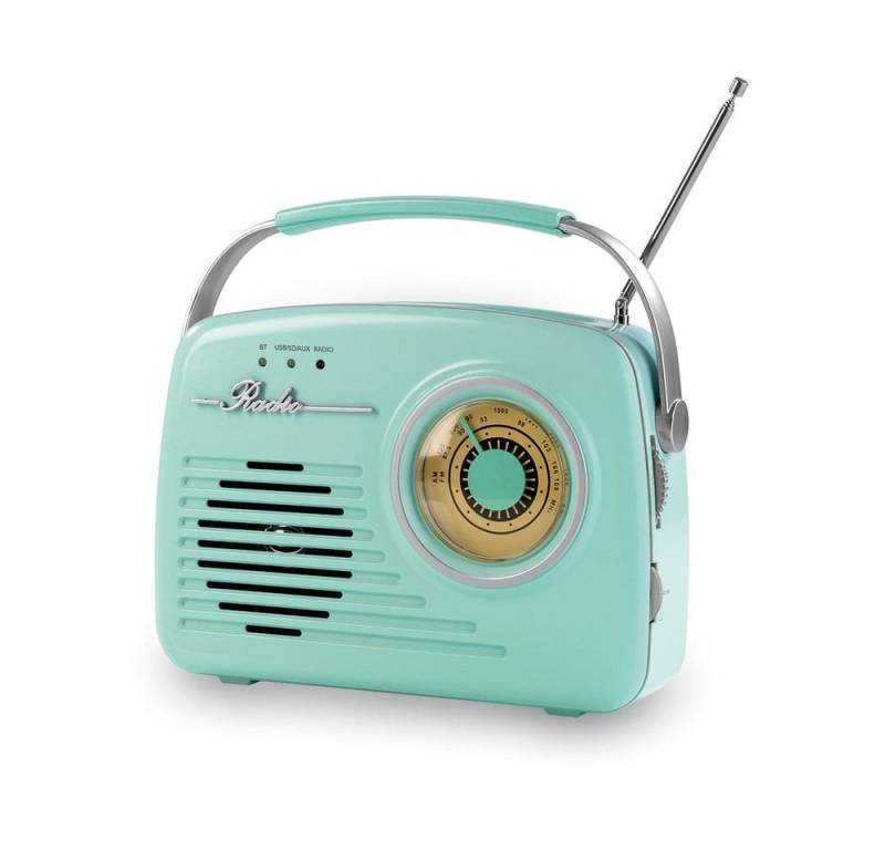 EASYmaxx Retro-Radio (Retro in Mint) von EASYmaxx