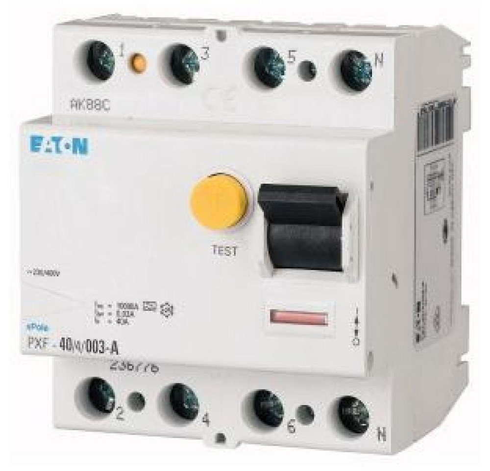 EATON Verteiler Eaton FI-Schalter, 40A, 4p, 30mA, Typ A 236776 von EATON