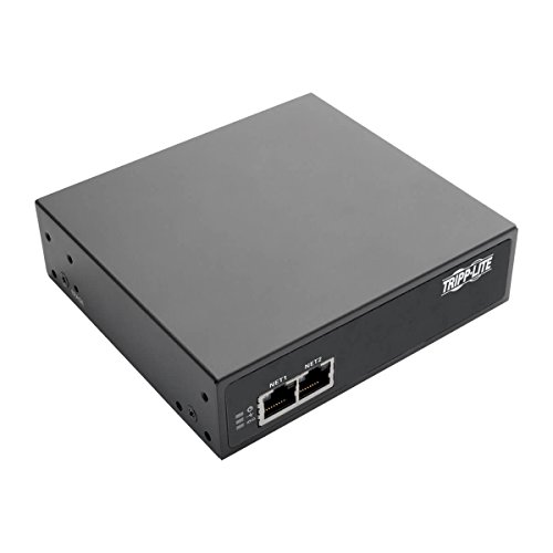 Tripp Lite B093-004-2E4U Konsolenserver mit 4 Ports, 2 GB-NIC, 4 GB Flash und 4 USB-Anschlüssen. von EATON