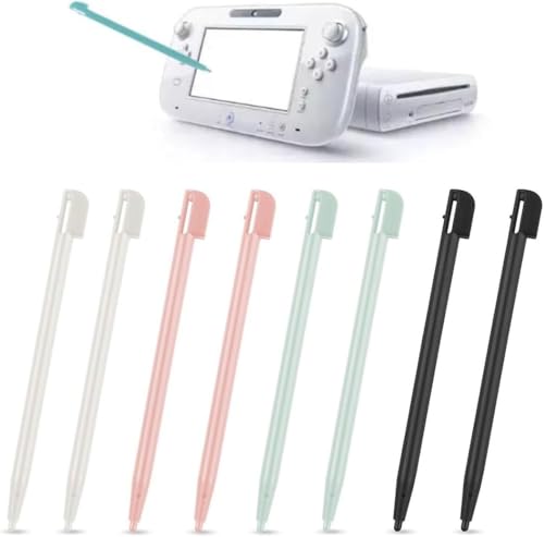 EAVUYIS 8 Stück Eingabestift Stift für NDS DS Lite DSL NDSL Pen Tip Spielkonsole Stylus Kunststoff Spielkonsole Zubehör（4 Farben） von EAVUYIS
