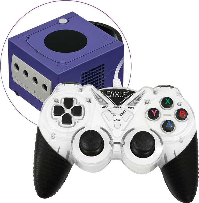 EAXUS 12696 - EAXUS Cube Classic Controller für GameCube/Wii von EAXUS