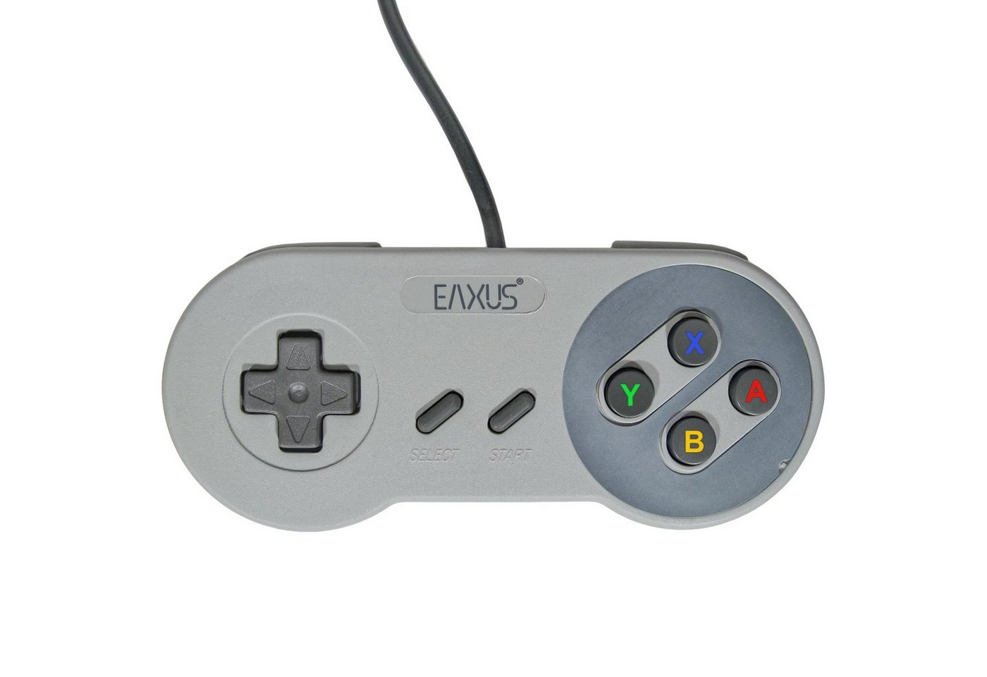 EAXUS Gamepad für Super Nintendo / SNES Controller (1 St., optional mit Verlängerungskabel bis 3,30 Meter Kabellänge) von EAXUS