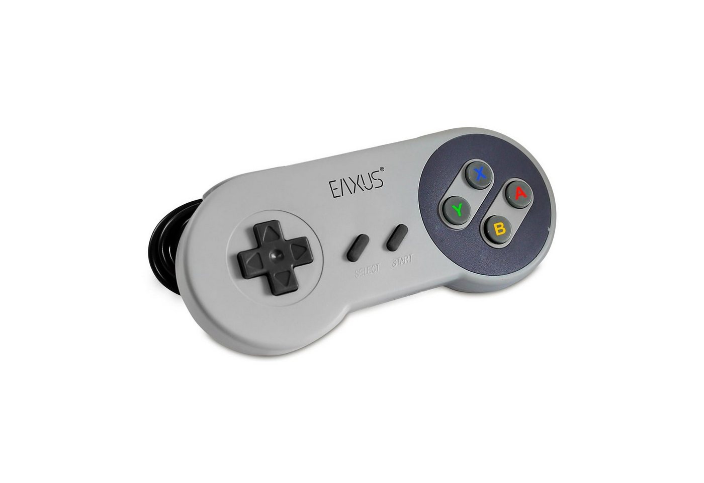 EAXUS USB Gaming Controller im Classic Design Retro Controller (1 St., Gamepad für PC, Raspberry Pi & Co, 1,4 m Kabellänge) von EAXUS