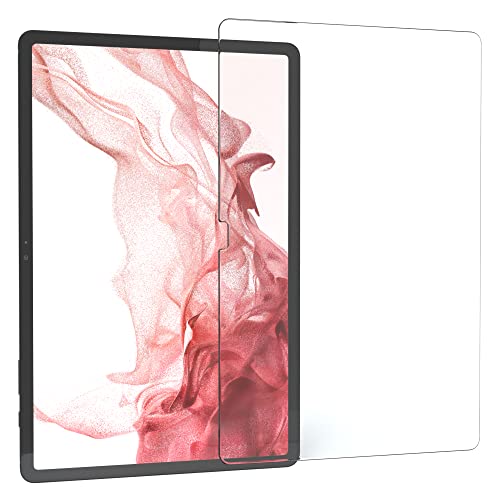 EAZY CASE - Displayschutzfolie kompatibel mit Samsung Galaxy Tab S8 Plus (5G) Displayschutz Glas Glasfolie 9H Härte 0,3mm dünne Tabletschutzfolie Tablet Schutzglas Folie Transparent Ultra Klar von EAZY CASE