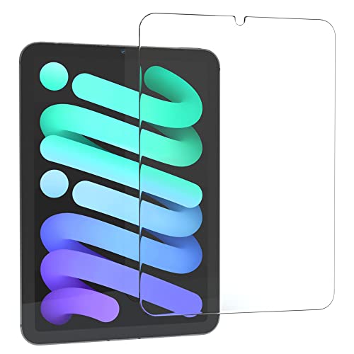EAZY CASE - Displayschutzfolie kompatibel mit iPad Mini 6. Generation (2021) Displayschutz Glas 8,3 Zoll Glasfolie 9H Härte 0,3mm dünne Tabletschutzfolie Tablet Schutzglas Folie Transparent Ultra Klar von EAZY CASE
