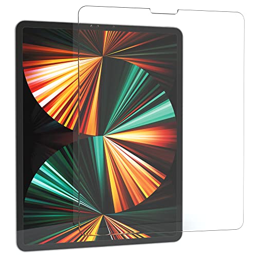 EAZY CASE - Displayschutzfolie kompatibel mit iPad Pro 12,9" 5. Generation Displayschutz Glas 12,9 Zoll Glasfolie 9H Härte 0,3mm dünne Tabletschutzfolie Tablet Schutzglas Folie Transparent Ultra Klar von EAZY CASE