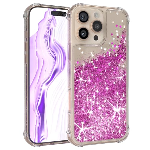 EAZY CASE - Glitzer Hülle - kompatibel mit iPhone 16 Pro Max Handyhülle für Apple iPhone 16 Pro Max Hülle Silikon leichtes Shiny Cover stoßfestes Phone Case als Fallschutz in Liquid - Lila EAZY CASE - Glitzer Hülle - kompatibel mit iPhone 16 Pro Max Handyhülle für Apple iPhone 16 Pro Max Hülle Silikon leichtes Shiny Cover stoßfestes Phone Case als Fallschutz in Liquid - Lila von EAZY CASE