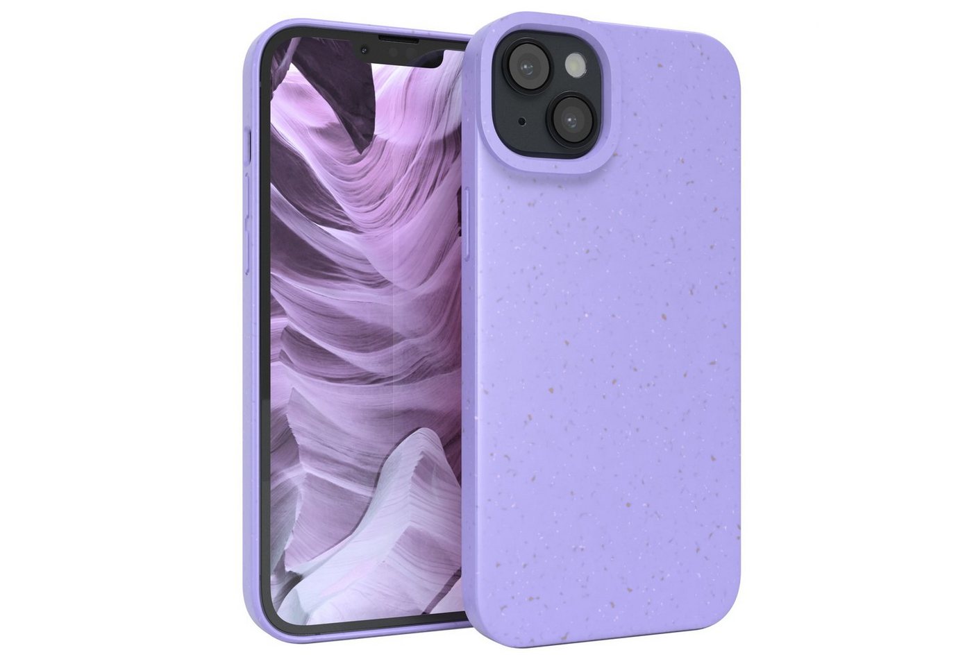 EAZY CASE Handyhülle Bio Case für Apple iPhone 14 Plus 6,7 Zoll, Handy Etui nachhaltig Bumper mit Kameraschutz cover Violett / Lila EAZY CASE Handyhülle Bio Case für Apple iPhone 14 Plus 6,7 Zoll, Handy Etui nachhaltig Bumper mit Kameraschutz cover Violett / Lila von EAZY CASE