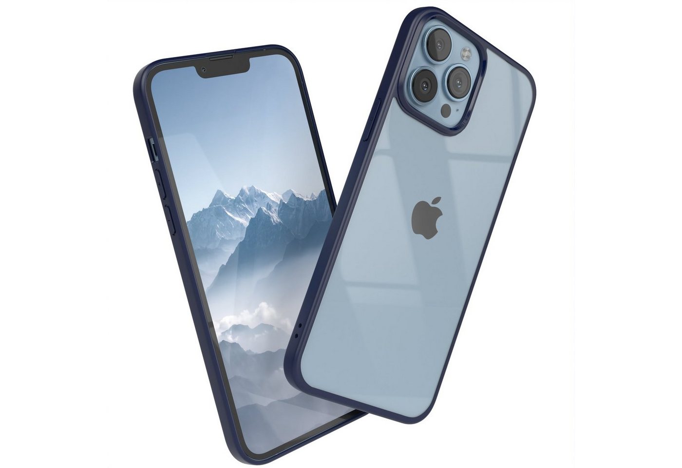 EAZY CASE Handyhülle Bumper Case für Apple iPhone 13 Pro Max 6,7 Zoll, Handyhülle Dünn mit Kameraschutz Hybrid Handyhülle Rand Nacht Blau EAZY CASE Handyhülle Bumper Case für Apple iPhone 13 Pro Max 6,7 Zoll, Handyhülle Dünn mit Kameraschutz Hybrid Handyhülle Rand Nacht Blau von EAZY CASE