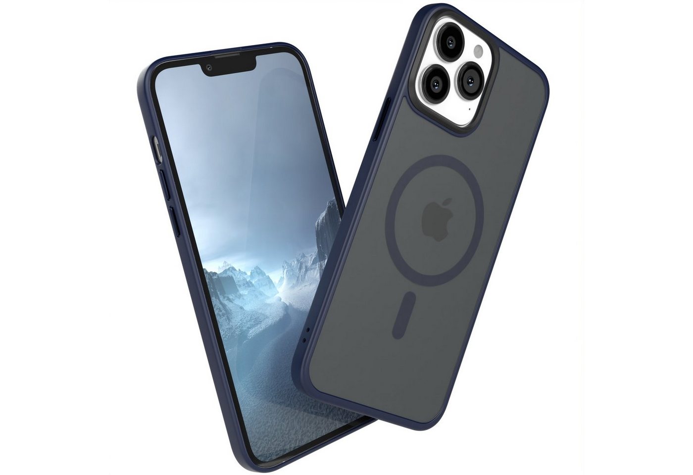 EAZY CASE Handyhülle Outdoor Case MagSafe für Apple iPhone 13 Pro Max 6,7 Zoll, Handyhülle stoßfest Silikon Case Etui Outdoorcase kratzfest Dunkelblau EAZY CASE Handyhülle Outdoor Case MagSafe für Apple iPhone 13 Pro Max 6,7 Zoll, Handyhülle stoßfest Silikon Case Etui Outdoorcase kratzfest Dunkelblau von EAZY CASE