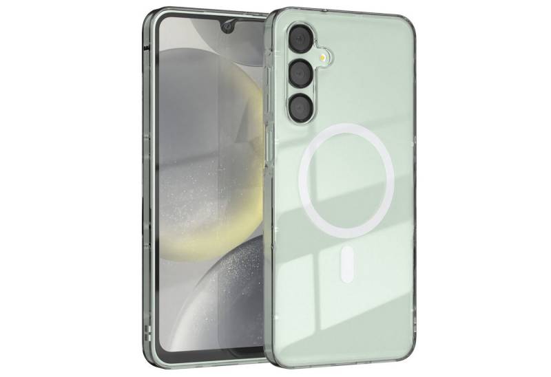 EAZY CASE Handyhülle Transparente Hülle MagSafe Samsung Galaxy A16 5G 6,7 Zoll, Back Cover, Bumper Case, Handy Schutzhülle Kameraschutz, Durchsichtig von EAZY CASE