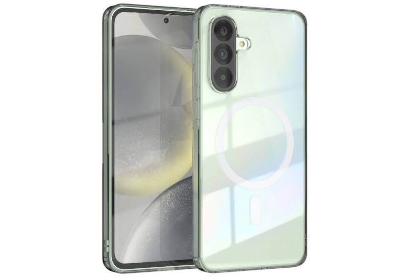 EAZY CASE Handyhülle Transparente Hülle MagSafe Samsung Galaxy A36 5G 6,7 Zoll, Back Cover, Bumper Case, Handy Schutzhülle Kameraschutz, Durchsichtig von EAZY CASE