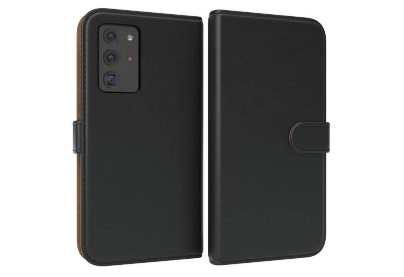 EAZY CASE Handyhülle Uni Bookstyle für Galaxy Note 20 Ultra / 5G 6,9 Zoll, Schutzhülle mit Standfunktion Kartenfach Handytasche aufklappbar Etui von Eazy Case