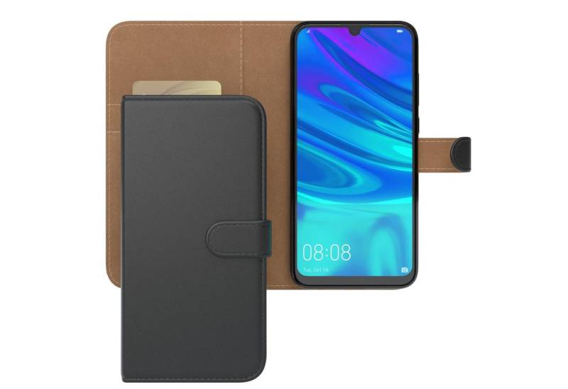 EAZY CASE Handyhülle Uni Bookstyle für Huawei P Smart (2019) 6,21 Zoll, Schutzhülle mit Standfunktion Kartenfach Handytasche aufklappbar Etui von Eazy Case