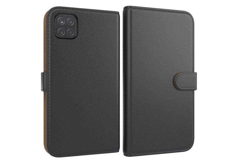 EAZY CASE Handyhülle Uni Bookstyle für Samsung Galaxy A12 6,5 Zoll, Schutzhülle mit Standfunktion Kartenfach Handytasche aufklappbar Etui von Eazy Case