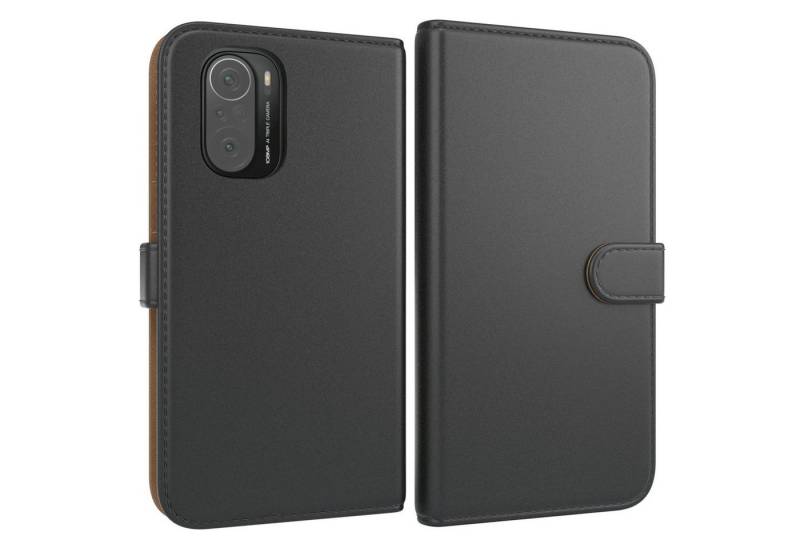 EAZY CASE Handyhülle Uni Bookstyle für Xiaomi Mi 11i 6,67 Zoll, Schutzhülle mit Standfunktion Kartenfach Handytasche aufklappbar Etui von Eazy Case