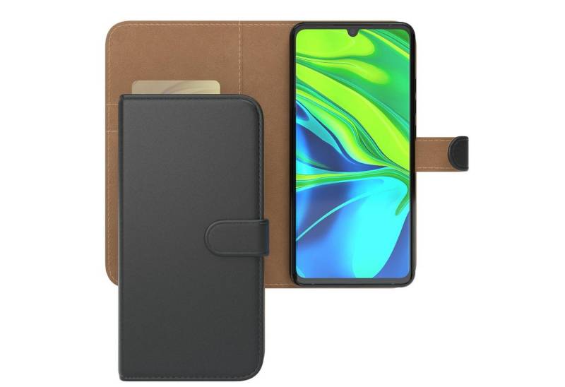 EAZY CASE Handyhülle Uni Bookstyle für Xiaomi Mi Note 10 / Note 10 Pro 6,47 Zoll, Schutzhülle mit Standfunktion Kartenfach Handytasche aufklappbar Etui von Eazy Case
