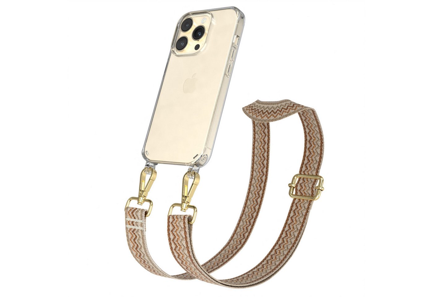 EAZY CASE Handykette Boho Umhängeband für Apple iPhone 14 Pro 6,1 Zoll, Hülle aus Silikon mit Wave Band zum Umhängen Konzert Handykette Beige EAZY CASE Handykette Boho Umhängeband für Apple iPhone 14 Pro 6,1 Zoll, Hülle aus Silikon mit Wave Band zum Umhängen Konzert Handykette Beige von EAZY CASE