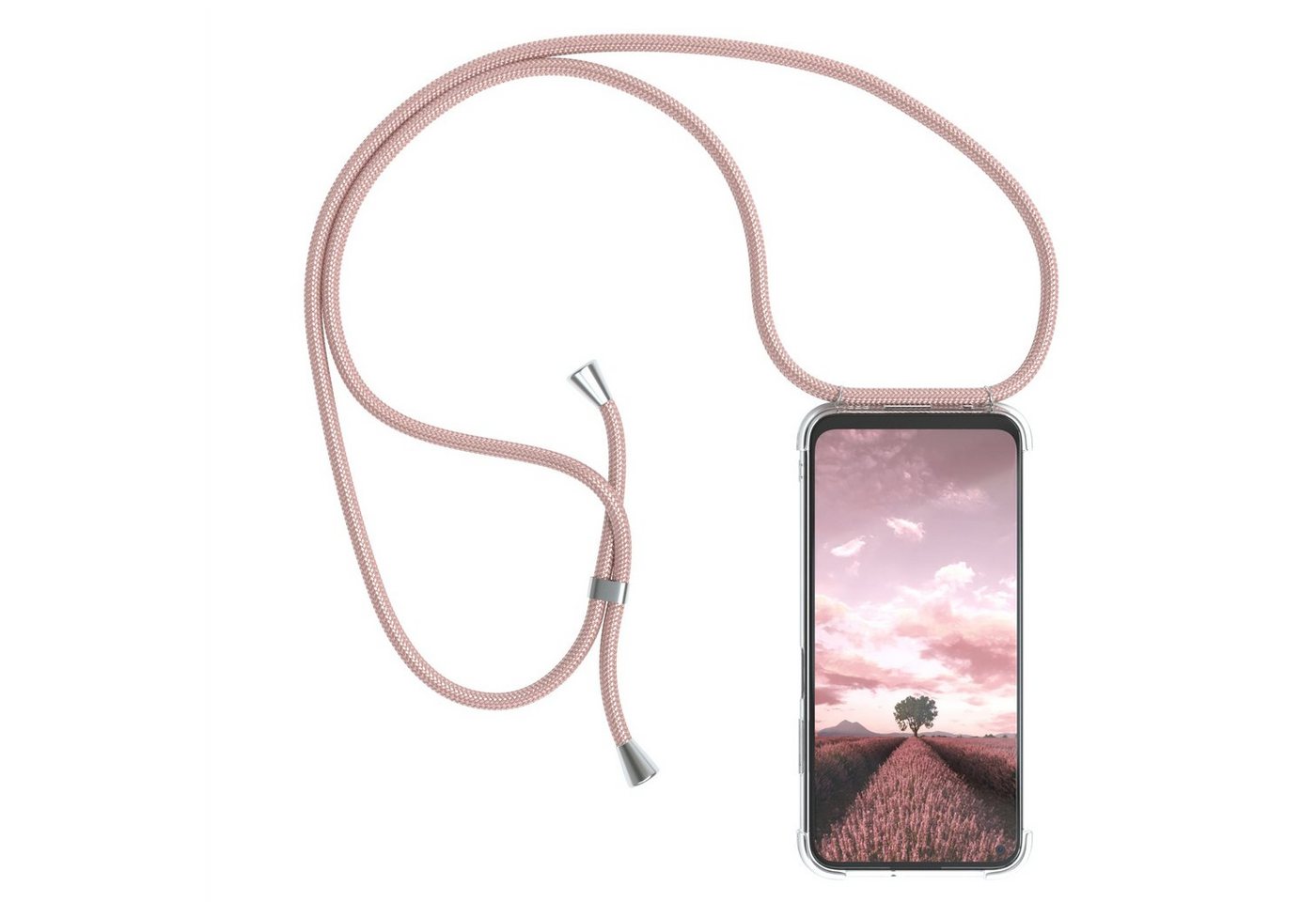 EAZY CASE Handykette Hülle mit Kette für Huawei P40 Lite 6,4 Zoll, Slimcover Festival Hülle Band Handyketten Umhängehülle Altrosa Rosé EAZY CASE Handykette Hülle mit Kette für Huawei P40 Lite 6,4 Zoll, Slimcover Festival Hülle Band Handyketten Umhängehülle Altrosa Rosé von EAZY CASE