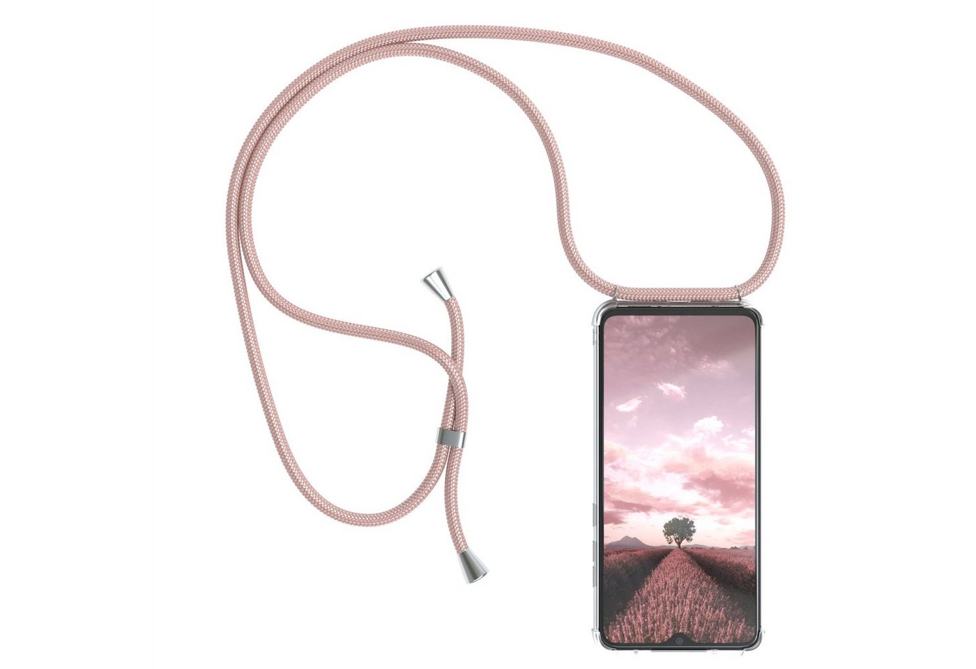 EAZY CASE Handykette Hülle mit Kette für Xiaomi Redmi Note 8 Pro 6,53 Zoll, Slimcover Festival Hülle Band Handyketten Umhängehülle Altrosa Rosé EAZY CASE Handykette Hülle mit Kette für Xiaomi Redmi Note 8 Pro 6,53 Zoll, Slimcover Festival Hülle Band Handyketten Umhängehülle Altrosa Rosé von EAZY CASE