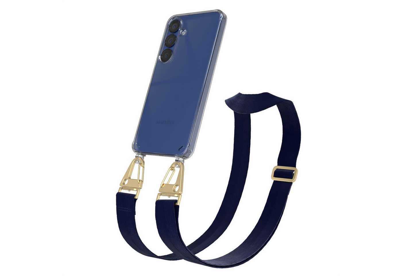 EAZY CASE Handykette Silikon Kette Karabiner für Samsung Galaxy S25 6,2 Zoll, Handykette zum Umhängen Slim Phone Chain Festivalbag Smartphone Blau EAZY CASE Handykette Silikon Kette Karabiner für Samsung Galaxy S25 6,2 Zoll, Handykette zum Umhängen Slim Phone Chain Festivalbag Smartphone Blau von EAZY CASE