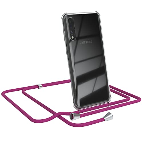 EAZY CASE Handykette kompatibel mit Samsung Galaxy A50 / A30s / A50s Handyhülle mit Umhängeband, Handykordel mit Schutzhülle, Silikonhülle, Hülle mit Band, Stylische Kette für Smartphone, Pink EAZY CASE Handykette kompatibel mit Samsung Galaxy A50 / A30s / A50s Handyhülle mit Umhängeband, Handykordel mit Schutzhülle, Silikonhülle, Hülle mit Band, Stylische Kette für Smartphone, Pink von EAZY CASE