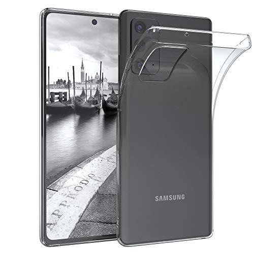 EAZY CASE Hülle kompatibel mit Samsung Galaxy Note 20 / Note 20 5G Schutzhülle Silikon, Ultra dünn, Slimcover, Handyhülle, Silikonhülle, Backcover, Durchsichtig, Klar Transparent von EAZY CASE