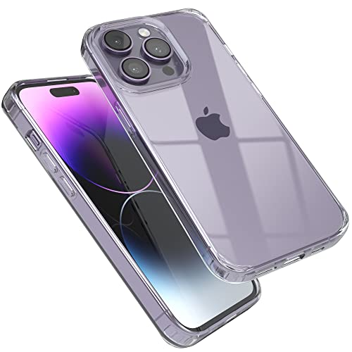 EAZY CASE Premium Crystal TPU Hülle kompatibel mit iPhone 14 Pro Silikon mit Kameraschutz, Slimcover, Handyhülle, Silikonhülle, Backcover, Durchsichtig, Transparent EAZY CASE Premium Crystal TPU Hülle kompatibel mit iPhone 14 Pro Silikon mit Kameraschutz, Slimcover, Handyhülle, Silikonhülle, Backcover, Durchsichtig, Transparent von EAZY CASE